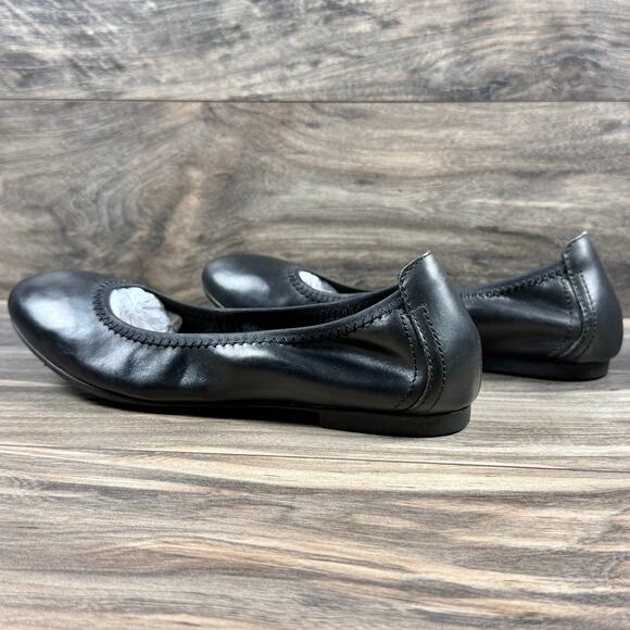 NIB Born Julianne 8M Black Leather Ballet Flats - Picture 8 of 11